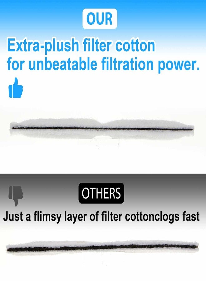 Nosiny 10 Pack Filter Foam Cartridge Pad Compatible with Fluval Poly-Max U3 with Zeolite Particles Underwater Sponge Aquarium Underwater Filter Replacement Accessories for Aquarium Fish Tank - Image 3